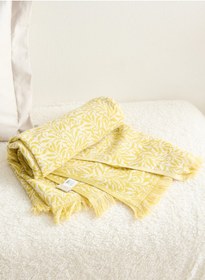 تصویر پتو ژاکارد ویلو برند half moon bay Willow Jacquard Blanket