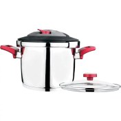 تصویر زودپز دودسته کاندید مدل فونیکس (6 لیتر) Candid Steel two-Handle Pressure-Cooker 6-Litres Phoenix Model