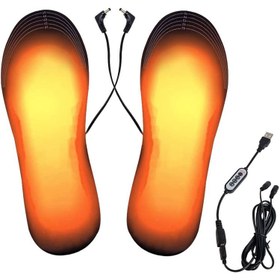 تصویر کفی گرمایشی برقی Mroobest مدل USB Heated Insoles 