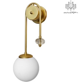 تصویر چراغ دیواری مدل هلال 