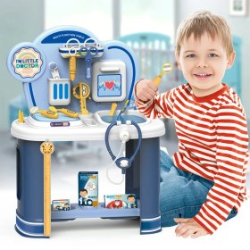 تصویر ست اسباب بازی پزشکی مدل Fabiola Nursing صورتی 