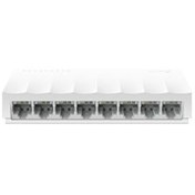 تصویر سوئیچ 8 پورت تی پی لینک مدل TP-LINK LS1008 TP-LINK LS1008 8 Port 10/100 Switch