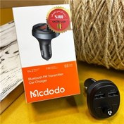 تصویر شارژر فندکی Car Charger با قابلیت تماس و پخش موسیقی مک دودو Mcdodo مدل CC-6880 