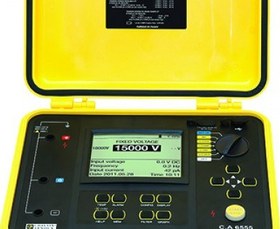 تصویر تستر مقاومت عایقی کاوین آرنوکس مدل CA6555 Chauvin Arnoux CA6555 Insulation and Continuity Testers