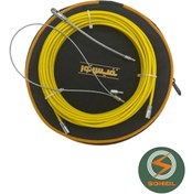 تصویر فنر سیم کشی دستی نفیس نور مدل غلطک دار ۱۰ متری 