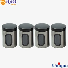 تصویر بانکه استیل یونیک مدل UN-5970 ظرفیت ۱ لیتر پنجره دار 