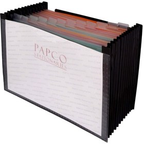 تصویر اکسپندینگ فایل رومیزی پاپکو مدل 2X-13 با ۱ عدد جیب 