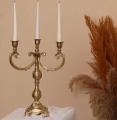 تصویر شمعدان دو شاخه 