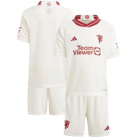 تصویر کیت سوم منچستریونایتد با شورت 