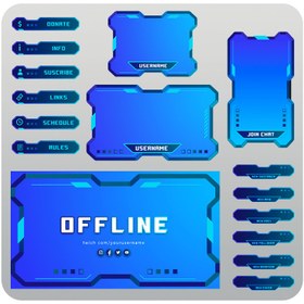 تصویر اورلی استریم طرح Blue knight 