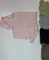 تصویر پیراهن زنانه با دانتل 