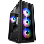 تصویر کیس کامپیوتر دیپ کول Matrexx 50 ADD 4F RGB Mid Tower مشکی DeepCool Matrexx 50 ADD 4F RGB Mid Tower Black Computer Case