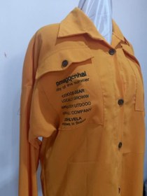 تصویر مانتو کتان پنبه الیاف 