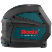 تصویر تراز لیزری دو خط با نور سبز 