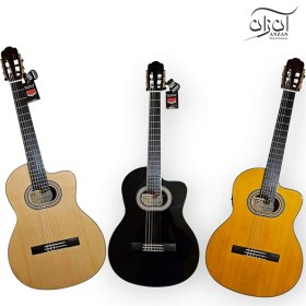 تصویر گیتار کلاسیک ادموندو مدل CL600 با پیکاپ فیشمن 