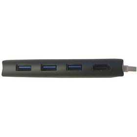 تصویر هاب بیاند - مدل BA-495 - هشت پورت - USB-C - گارانتی یک ساله اسپیرو 