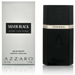 تصویر عطر ادکلن آزارو سیلور بلک ادوتویلت مردانه Azzaro Silver Black for Men EDT 