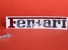 تصویر نوشته شیشه Ferrari 