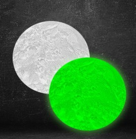 تصویر پیگمنت شبرنگ سبز فسفرسانس 