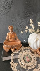 تصویر ظروف پذیرایی مدل قلام جنس پلی‌استر قابل شتستو - طرح 1 