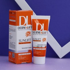 تصویر کرم ضد آفتاب غیر رنگی درما لیفت DERMA LIFT مناسب پوست چرب SPF 50 و 40 میل 91969 