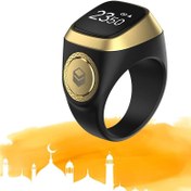 تصویر انگشتر ذکر تسبیح هوشمند مدل E0120BK 
