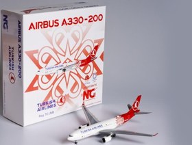 تصویر ماکت هواپیما ایرباس 330 ترکیش | NG Models 1:400 Airbus A330-200 Turkish Airlines 