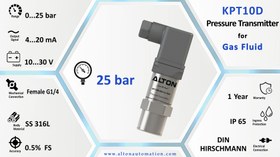 تصویر ترانسمیتر فشار KPT10D-025-C1-FG4 (Pressure Transmitter for Gas Fluid) 