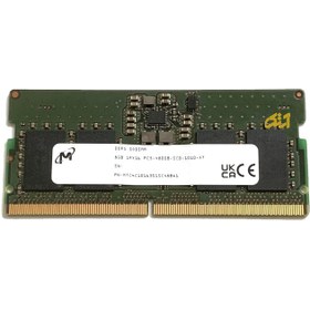 تصویر رم اورجینال لپ تاپ Micron 8GB PC5-4800 DDR5 