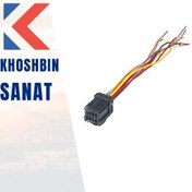 تصویر سوکت کلید تنظیم آینه پژو و سمند 