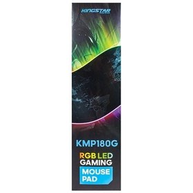 تصویر پد ماوس گیمینگ کینگ استار مدل KMP180G ماوس پد KMP180G کینگ استار