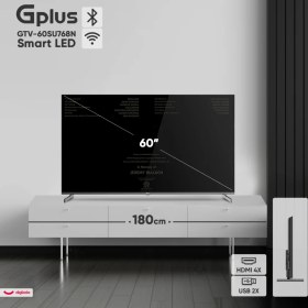 تصویر تلویزیون هوشمند جی پلاس مدل SU788NP سایز ۶۰ اینچ LED Ultra HD 4K 