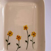 تصویر ظرف زیرماگ افتابگردون سرامیکی 