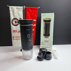 تصویر قهوه ساز قابل حمل گرین لاین مدل GNCOFMKLT - Lite Green Lion Portable Coffee Maker Lite GNCOFMKLT