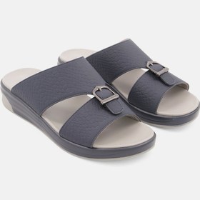 تصویر دمپایی مردانه راحتی، سرمه‌ای برند tahari Men Slip On Sandals, Navy