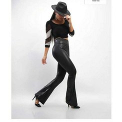 تصویر شلوارزنانه طرح چرم بوتگات 