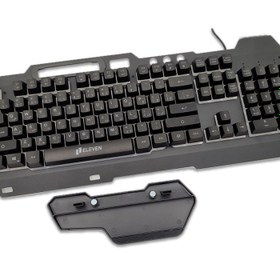 تصویر کیبورد مخصوص بازی الون مدل GK-102 ا Eleven GK-102 Wired Gaming Keyboard Eleven GK-102 Wired Gaming Keyboard