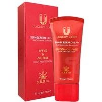 تصویر کرم ضد آفتاب لاکچری کوین SPF50 و 50mil Luxury Coin Sunscreen SPF50 and 50mil