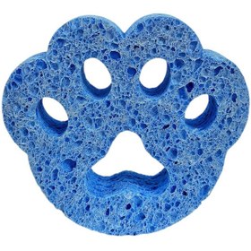 تصویر لیف حمام کودک کارامل طرح پنجه کد 01 