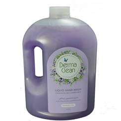 تصویر مایع دستشویی صدفی با عصاره ویولا و لاوندر حجم 3750 میل درماکلین Pearl Hand Wash with Viola and Lavender Extract 3750 ml Dermaclean