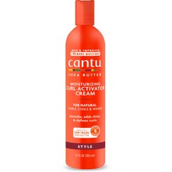 تصویر کرم اکتیویتور شی‌ باتر کنتو فعال کننده موهای فر Cantu