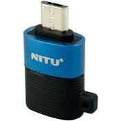 تصویر مبدل Type-C به Micro نیتو مدل NT-CN13 NITU NT-CN13 Type-C To Micro Convertor