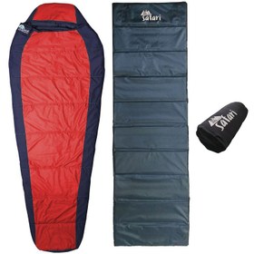 تصویر کیسه خواب سافاری مدل KOKO-Double-GorTexs - نارنجی 