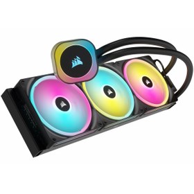 تصویر خنک کننده مایع پردازنده کورسیر مدل iCUE LINK H170i RGB AIO Corsair iCUE LINK H170i RGB AIO Liquid CPU Cooler