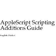applescript example with textedit | code2care Images... خرید و قیمت دانلود کتاب AppleScript Scripting Additions Guide: English ...