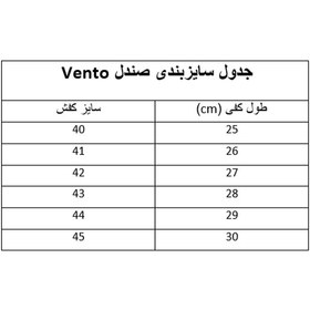 تصویر صندل مردانه ونتو (VENTO) مدل SD-1001 