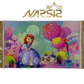 تصویر Disney Princess Sofia design doormat - Children's carpet doormat code 60360 