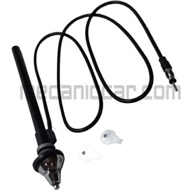 تصویر انتن روی گلگیر پیکان Body and decorations