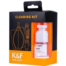 تصویر کیت تمیز کننده لنز کی اند اف K&amp;F Cleaning Kit K&F Cleaning Kit