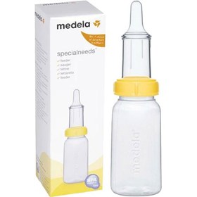 تصویر شیشه شیر شکاف کام مدلا Medela 